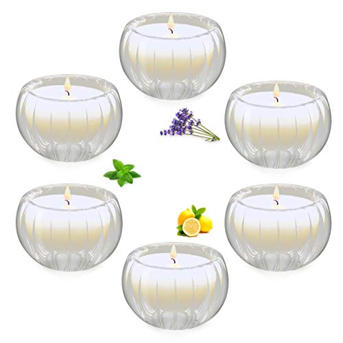 Product Cover Winbattle Candle Scented Candles, Gift Candle Sets, 6 Pack, Lavender Lemon Mint