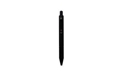 Product Cover Grafton Mini Click Pen by Everyman, Refillable Pocket-Size Metal Writing Pen, Versatile with Cartridges - Black Pen