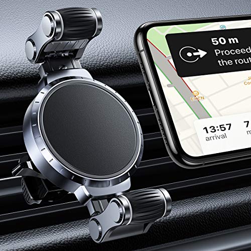 Product Cover AINOPE Air Vent Phone Holder, Horizontal Screen Vent Phone Holder Upgrade Stable Clip Car Phone Mount Vent with 360° Rotation Handsfree Compatible with iPhone 11 Pro Max XR XS Samsung S10+ S9