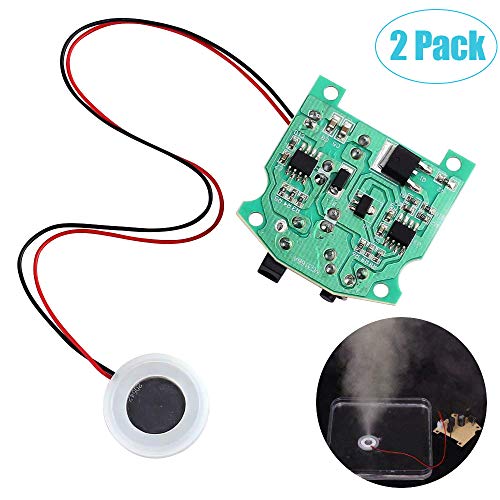 Product Cover 2 Pack Ultrasonic Atomization Maker 20mm 113KHz Mist Atomizer DIY Humidifier with PCB 3.7-12V