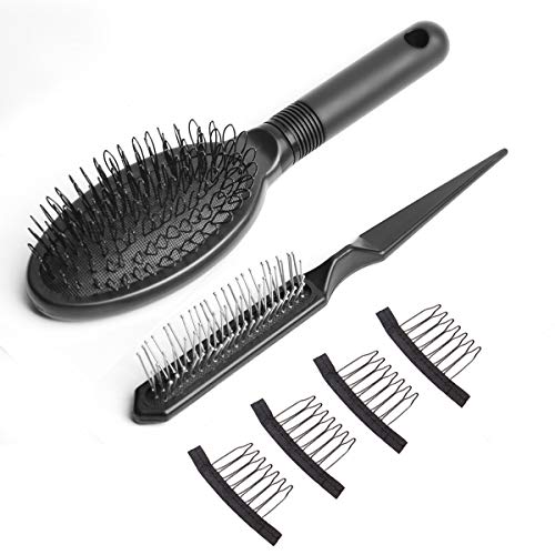 Product Cover Wig Comb Set Hair Brush for Wigs Curly Hair Straight Hair Long Short Hair Professional