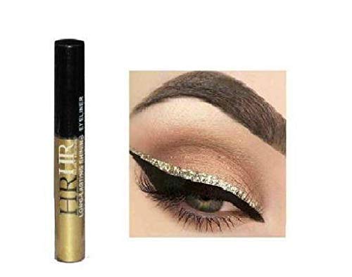 Product Cover Hilary Rhoda Sparkling Glitter Metallic Waterproof Liquid Eyeliner Eye Party Cosplay Wedding Makeup Eye Liner Tools - Gold