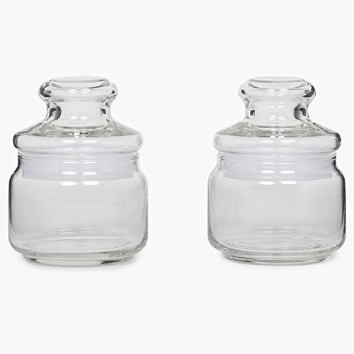 Product Cover Ocean Glass Round Pop Jar - Set of 2