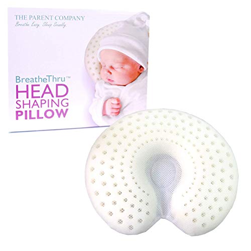 Product Cover Breathe-Thru Baby Head Shaping Pillow (Newborn, Age 0-3 Months, Head Circumference 13-17 Inches)