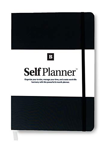 Product Cover Self Planner by BestSelf - Undated 6 Month Life Planner for Time Management, Improving Productivity, Scheduling and Achieving Goals - 7