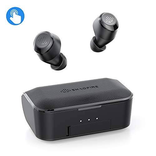 Product Cover Wireless Earbuds, ENACFIRE F1 Wireless Earbuds CVC 8.0 Noise Cancellation Apt-X Stereo Sound Wireless Headphones 208H Cycle Playtime IPX8 Waterproof Bluetooth 5.0 Headset