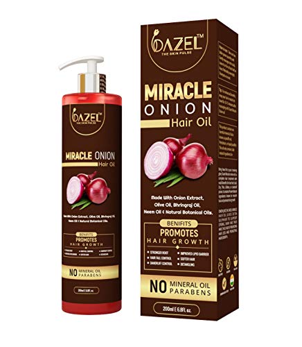 Product Cover Dazel - The skin pulse Miracle Onion Hair Oil for Hair Growth (200Ml)