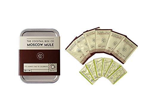 Product Cover Cocktail Kit with Refill Packs - The Moscow Mule - Makes 9 Premium Craft Cocktails - The Perfect Travel Cocktail Kit (9 Drinks)