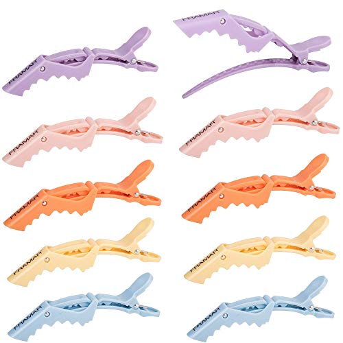 Product Cover Framar Pastel Hair Clips 10 pcs - Hair Clips For Women, Premium Hair Clip, Clips for Hair, Alligator Hair Clips for Styling