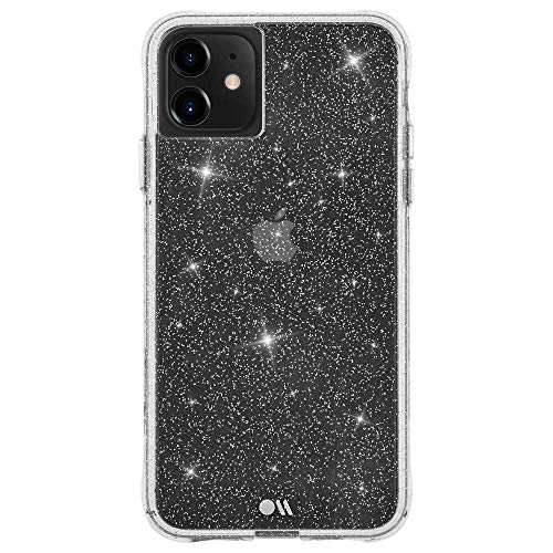Product Cover Case-Mate - iPhone 11 Sparkle Case - Sheer Crystal - Protective Design - 6.1 - Crystal Clear