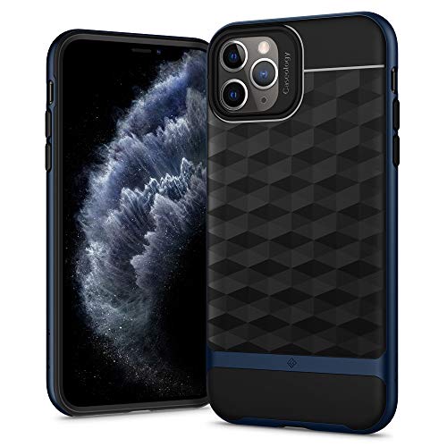 Product Cover Caseology Parallax for Apple iPhone 11 Pro Case (2019) - Deep Blue