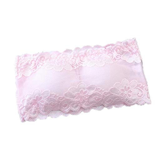 Product Cover Yirind Women Lace Seamless Tube Top Bra Breathable Strapless Bandeau Underwear Bras