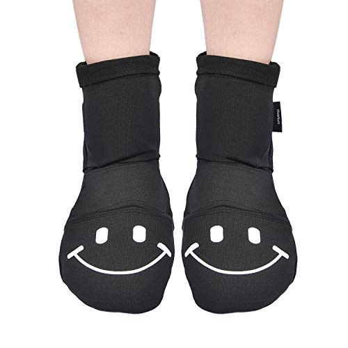 Product Cover iGuerburn Cold Therapy Socks for Swollen Ankles Arch Heels Foot Pain Relief Suffer from Plantar Fasciitis Tendinitis Neuropathy (Large)