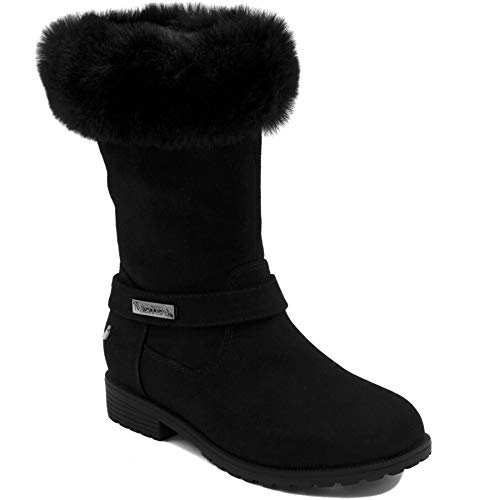 Product Cover Nautica Girls Warm Boots-Cold Weather Fashion Booties with Sherpa Fur Upper-Cosima (Little Kid/Big Kid)