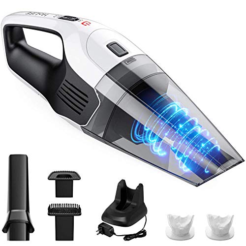 Product Cover Holife Handheld Vacuum Cordless Cleaner Rechargeable, 14.8V Portable Powerful Cyclonic Suction Hand Vacuum with Quick Charge, Lightweight Wet Dry Lithium Vac for Home Pet Hair Car Cleaning