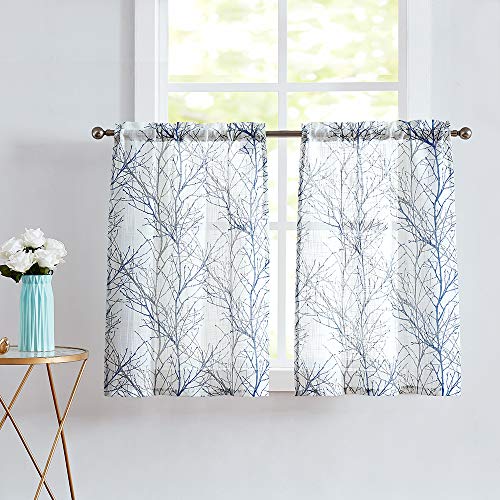 Product Cover Fmfunctex Blue Kitchen Curtains 36