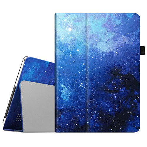 Product Cover Fintie Case for Dragon Touch 10 inch K10 Tablet, Premium PU Leather Folio Cover Compatible with Lectrus 10, Victbing 10, Hoozo 10, Wecool 10.1, Yuntab 10.1 (K107/K17) Android Tablet (Starry Sky)