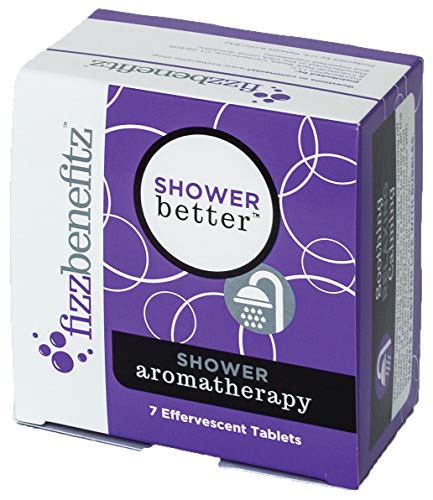Product Cover Fizzbenefitz Aromatherapy Shower Bombs - Unwinding Steamer Tablets Release Scents in Warm Water - Bath Bomb for the Shower Creates a Soothing Vapor - Vaporizing Soothers