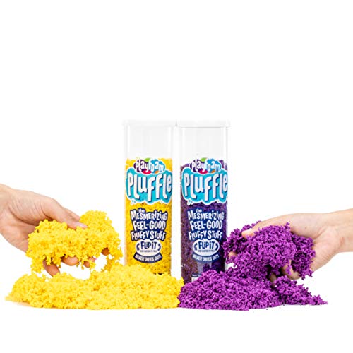 Product Cover Educational Insights Playfoam Pluffle Yellow/Purple 2 Pack: Non-Toxic, Never Dries Out, Sensory Play, 2.5 oz per Tube