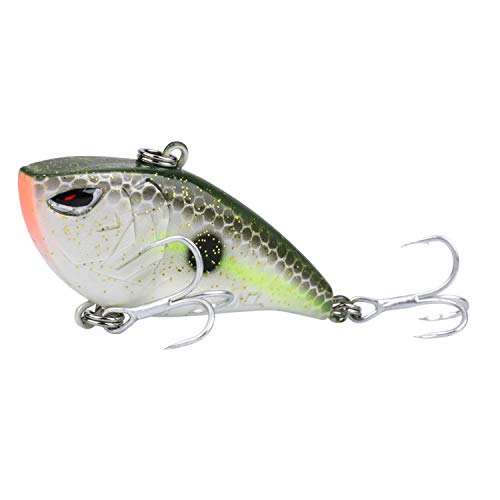 Product Cover RUNCL ProBite Lipless Crankbait Sexy Shad, Vibe Cranks, Hard Fishing Lures - Lifelike Design, Loud Rattles, Precise Weighting System, Tight Wobble Action - Fishing Plug (1/4oz)