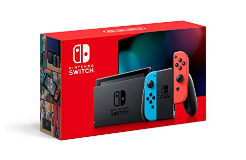 Product Cover Nintendo Switch with Neon Blue and Neon Red Joy‑Con - HAC-001(-01)
