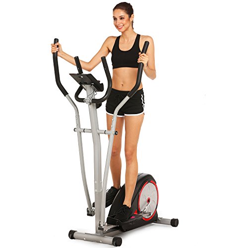 Product Cover Bestlucky Elliptical Machine Elliptical Training Machines Magnetic Smooth Quiet Driven Elliptical Exercise Machine for Home Use