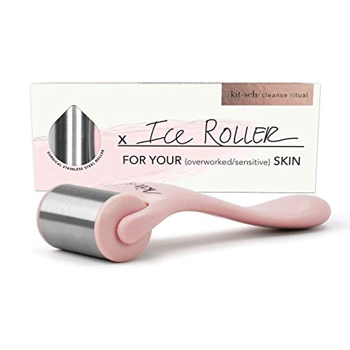 Product Cover Kitsch Ice Roller, Stainless Steel Facial Roller, Cooling Face Roller