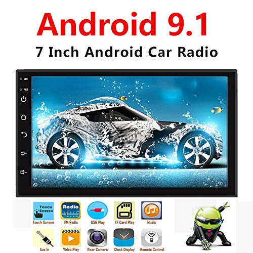 Product Cover Binize Android 9.1 7 Inch HD Quad-Core 2 Din Car Stereo Radio Multimedia Player NO-DVD GPS Navigation in Dash AutoRadio Bluetooth/USB/WiFi (2G RAM+32G ROM)