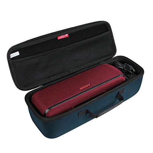Product Cover Hermitshell Hard Travel Case for fits Sony SRS-XB41 Portable Wireless Bluetooth Speaker (Dark Blue)