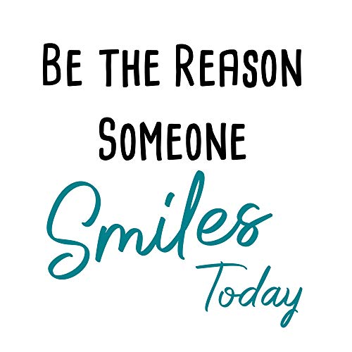 Product Cover GULIGULI Be The Reason Someone Smiles Today-Inspirational Quotes Wall Decals-Vinyl Stickers for Bedroom Living Room School Office Home Decor