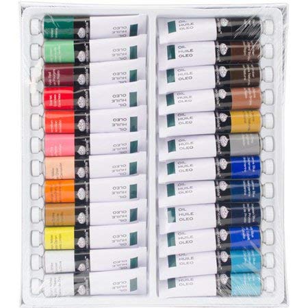 Product Cover Royal & Langnickel Gouache Color Artist Tube Paint, 21ml, 24-Pack. Paints for The Professional Artist, Hobby Painters & Kids, Ideal for Canvas Painting