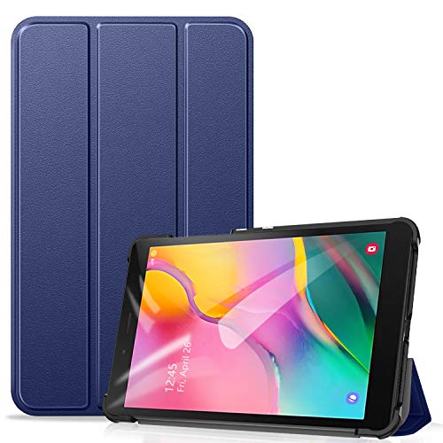 Product Cover Ztotop Case for Galaxy Tab A 8.0 Inch 2019 (SM-T290/SM-T295), Ultra Slim Lightweight Trifold Stand Protective Case Cover for Samsung Tab A Tablet 8.0 2019 Without S Pen - NavyBlue