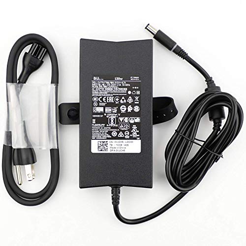 Product Cover AC Charger for Dell XPS M1210 M1330 M140 M1530 M1710 14 L401X 15 L501X 15 L502x 17 L701X 17 L702X 17 M170 LA130PM121 DA130PE1-00 130W Laptop Power Supply Adapter Cord