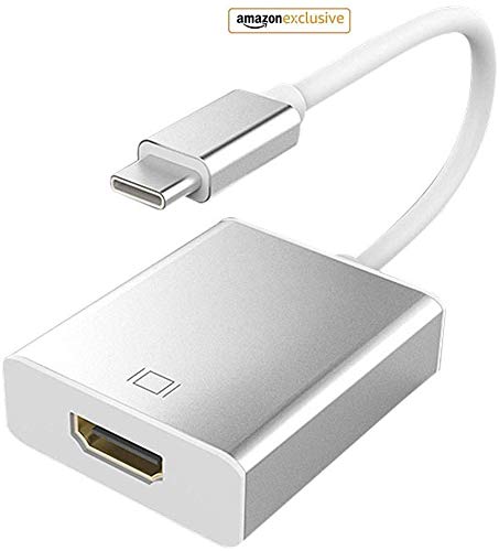 Product Cover JuqeboxTM4K Full HD 1080P USB 3.1 Type C to HDMI Adapter Cable Compatible with Galaxy S8/Plus/Note 8/MacBook Pro/iMac/Chromebook Pixel