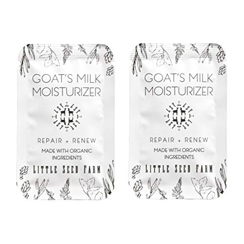 Product Cover Little Seed Farm Goat's Milk Facial Moisturizer - All Natural, Organic Face Moisturizer - Sample Pack