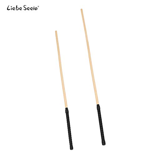 Product Cover Liebe Seele 26.5'' & 31.5'' Pliable Rattan Caning Canes Whip Riding Crop Set of 2 Pieces