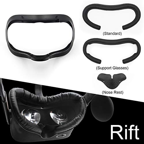Product Cover AMVR VR Facial Interface & Foam Cover Pad Replacement Comfort Set for Oculus Rift