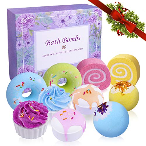 Product Cover Bath Bombs Gift Set,Norbase 10 Larger 3.8Oz Organic Natural Bath Bombs Bubble SPA Floating Fizzies,Perfect Gift for Birthday Valentines Mothers Day Anniversary Christmas Valentine's Day Gift