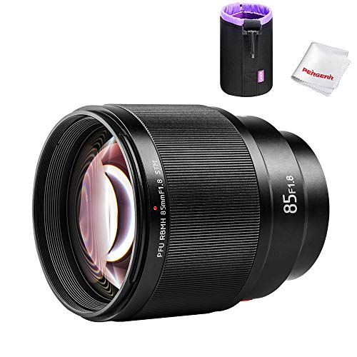 Product Cover VILTROX 85mm f1.8 AF Auto Lens Portrait Fixed Focus Lens for Sony E-Mount Cameras A7Ⅲ, a7RⅢ, a9, a7SⅡ, a7RⅡ, a7Ⅱ, a7S, a7, a7R, Black