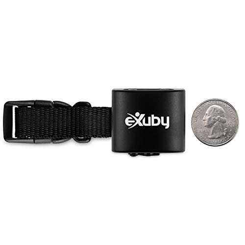 Product Cover eXuby - Tiny Anti Bark Collar for Small Dogs - Smallest Bark Collar in The World - No Shock, Only Sound & Vibration - Water Resistant - Fits Chihuahua, Pomeranian, Papillon, Yorkshire, Puppies Black