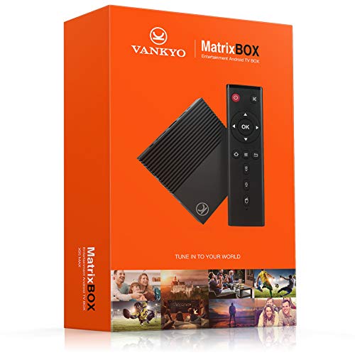 Product Cover VANKYO MatrixBox X95 Max 4K Android 9.0 TV Box, Ultra HD 4GB RAM 64GB ROM TV Streaming Player w/Amlogic S905X2 64 Bits Quad Core Processor, H.265/2.4G/5GHz WiFi/USB3.0 Supported