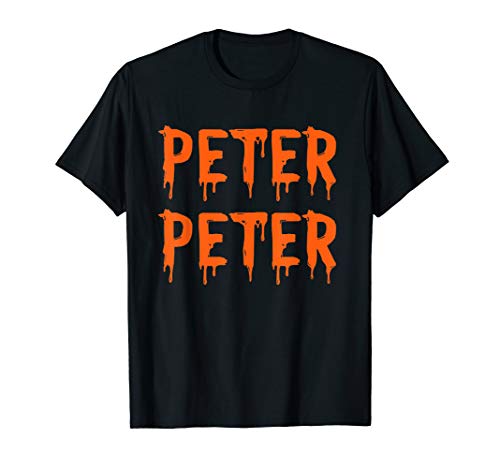 Product Cover Peter Peter Pumpkin Eater Couples Halloween Costume T-Shirt