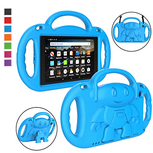 Product Cover LTROP All-New Fire HD 8 Tablet Case, Fire 8 2018 Case for Kids - Light Weight Shock Proof Handle Friendly Stand Child-Proof Case for Fire 8