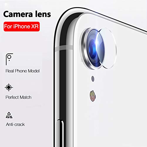 Product Cover WOW Imagine Ultra Thin 0.2mm 9H Hard Tempered Glass Camera Lens Protector Real Glass Cover with Dust Protection Adhesive for Apple iPhone XR - Transparent (with Installation Kit)