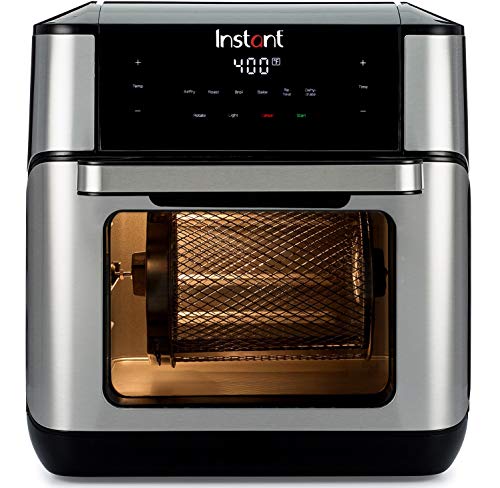 Product Cover Instant Vortex Plus 7-in-1 Air Fryer, Toaster Oven, and Rotisserie Oven, 10 Quart, 7 Programs, Air Fry, Rotisserie, Roast, Broil, Bake, Reheat, and Dehydrate