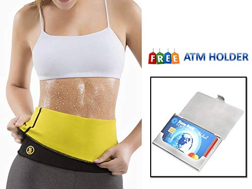 Product Cover FAMEWORLD Sweat Shaper Belt, Belly Fat Burner for Men & Women - Sizes M, L, XL, 2XL, 3XL