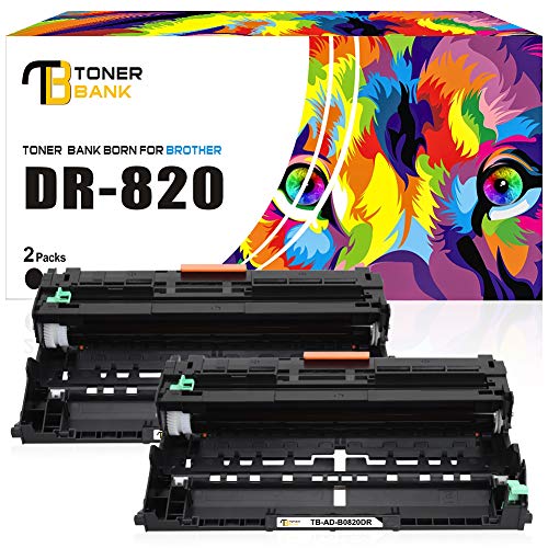 Product Cover Toner Bank Compatible Drum Unit Replacement for Brother DR820 DR-890 for Brother HL-L6200DW MFC-L5850DW MFCL5900DW MFCL6700DW MFCL5800DW HLL6200DW HLL5200DW HLL5100DN HLL6300DW MFCl5900W Printer-2PK