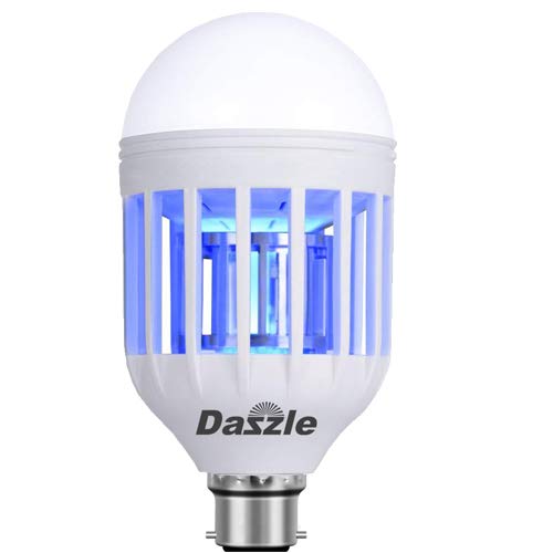 Product Cover Dazzle LED Anti-Mosquito Bulb Durable 15W Electronic Insect Fly Lure Kill Bulb (White)