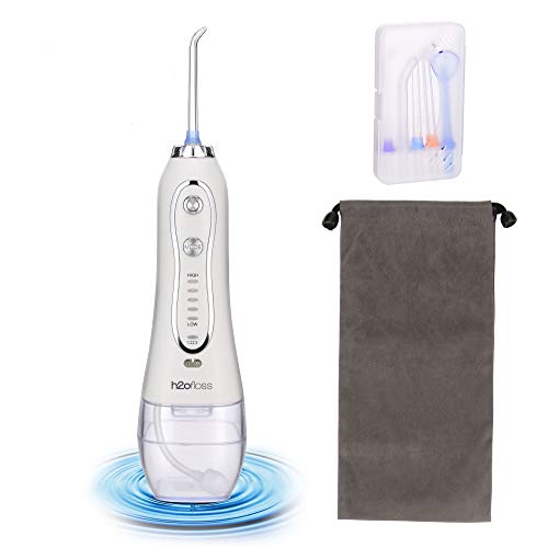 Product Cover H2ofloss Water Flosser Professional Cordless Dental Oral Irrigator - Portable and Rechargeable IPX7 Waterproof
