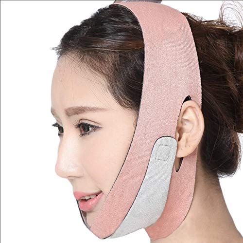 Product Cover LuressaTM Face Shaper Women's Double Colour Anti Ageing Face Slimming Chin Lifting V Line Belt Strap Mask Bandage (Free Size)